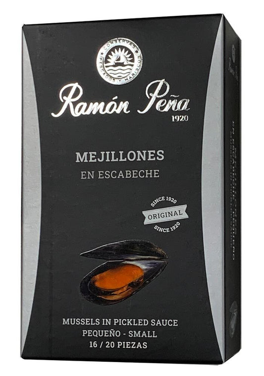 Miesmuscheln aus Galizien mit Knoblauch und Chili
